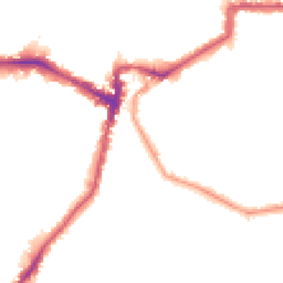 Night-time road noise heatmap for SE23 2LF