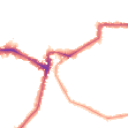 Night-time road noise heatmap for SE23 2NE