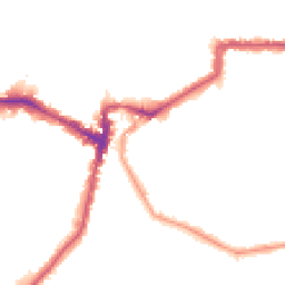 Night-time road noise heatmap for SE23 2NF