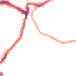 Night-time road noise heatmap for SE23 2NN