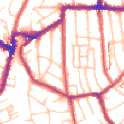 Daytime road noise heatmap for SE23 2PJ