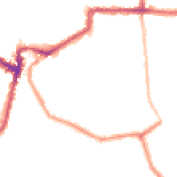 Night-time road noise heatmap for SE23 2PJ