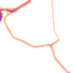 Night-time road noise heatmap for SE23 2PQ