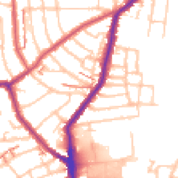 Daytime road noise heatmap for SE23 2TS