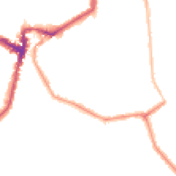 Night-time road noise heatmap for SE23 2UQ