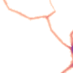 Night-time road noise heatmap for SE23 2XP