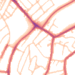 Daytime road noise heatmap for SE23 3AW