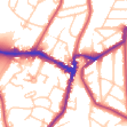 Daytime road noise heatmap for SE23 3HF
