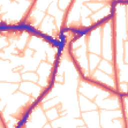 Daytime road noise heatmap for SE23 3HH