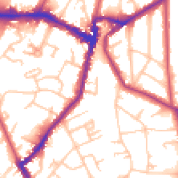 Daytime road noise heatmap for SE23 3JG