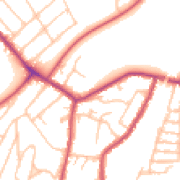 Daytime road noise heatmap for SE23 3LF