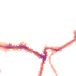 Night-time road noise heatmap for SE23 3PY