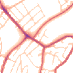Daytime road noise heatmap for SE23 3QS