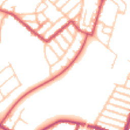 Daytime road noise heatmap for SE23 3RD
