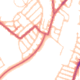 Daytime road noise heatmap for SE23 3RF