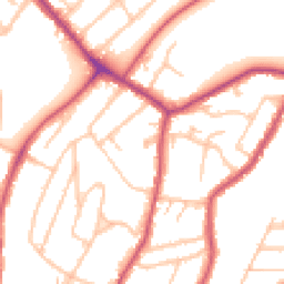 Daytime road noise heatmap for SE23 3SE