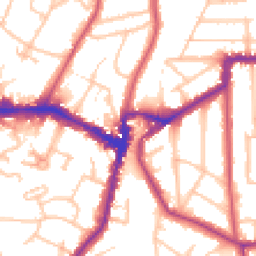 Daytime road noise heatmap for SE23 3TJ