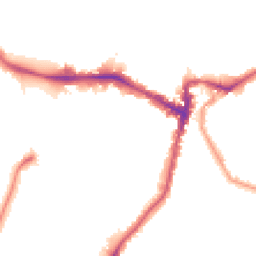 Night-time road noise heatmap for SE23 3UQ