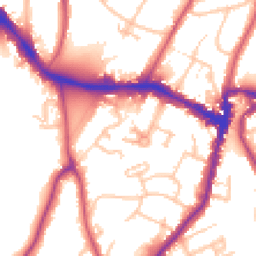 Daytime road noise heatmap for SE23 3UW