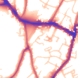 Daytime road noise heatmap for SE23 3XE