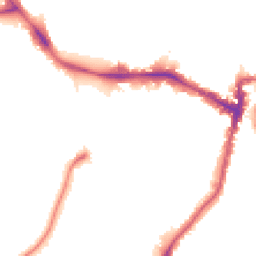 Night-time road noise heatmap for SE23 3XF