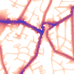 Daytime road noise heatmap for SE23 3XT
