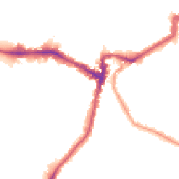 Night-time road noise heatmap for SE23 3XT