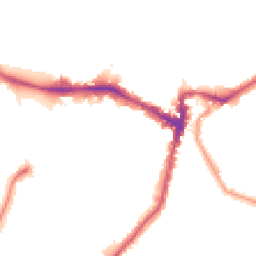 Night-time road noise heatmap for SE23 3YA