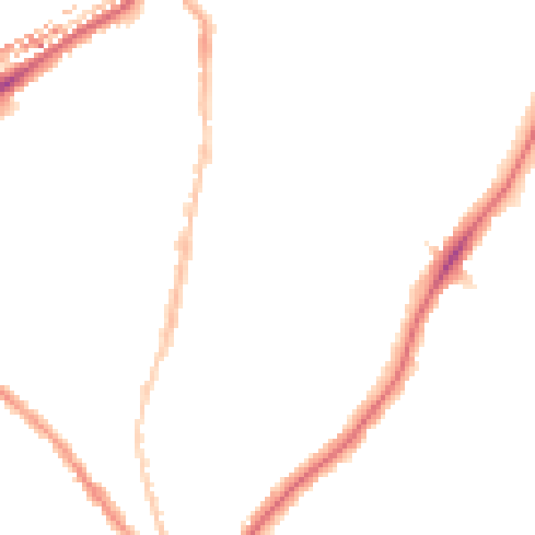 Night-time road noise heatmap for SE24 0BG