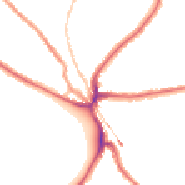 Night-time road noise heatmap for SE24 0EU