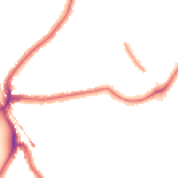 Night-time road noise heatmap for SE24 9JY