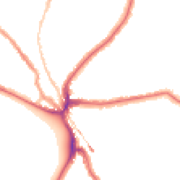 Night-time road noise heatmap for SE24 9LT