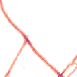 Night-time road noise heatmap for SE25 4AE