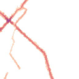Night-time road noise heatmap for SE25 4LT