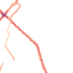 Night-time road noise heatmap for SE25 4LU