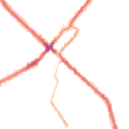 Night-time road noise heatmap for SE25 4PF