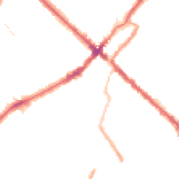 Night-time road noise heatmap for SE25 5AG