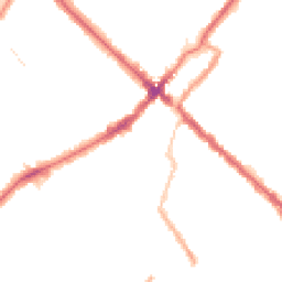 Night-time road noise heatmap for SE25 5AH