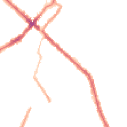 Night-time road noise heatmap for SE25 5JX