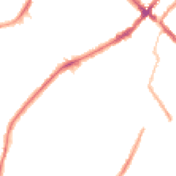 Night-time road noise heatmap for SE25 5RZ