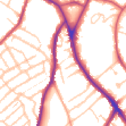 Daytime road noise heatmap for SE25 6SX