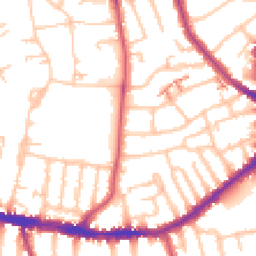 Daytime road noise heatmap for SE26 4AA