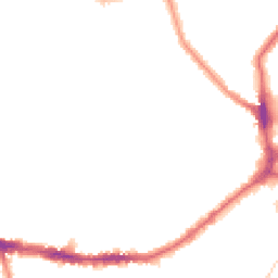 Night-time road noise heatmap for SE26 4AD