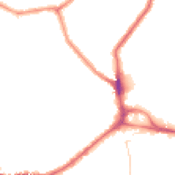 Night-time road noise heatmap for SE26 4AQ