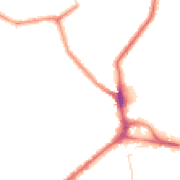 Night-time road noise heatmap for SE26 4AT