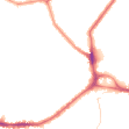 Night-time road noise heatmap for SE26 4AU