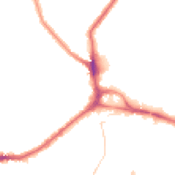 Night-time road noise heatmap for SE26 4AZ