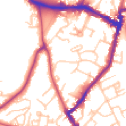 Daytime road noise heatmap for SE26 4BX