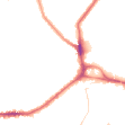 Night-time road noise heatmap for SE26 4DE