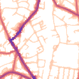Daytime road noise heatmap for SE26 4DH